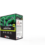 Advanced colorimetric test with comparator, measuring the level of Nitrate in your reef aquarium, with exceptionally high accuracy of 0.12ppm NO3