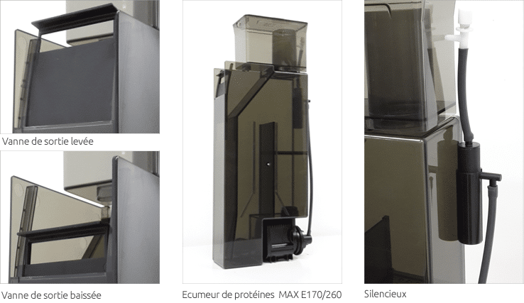 Ecumeur de protéines des MAX®E-Series