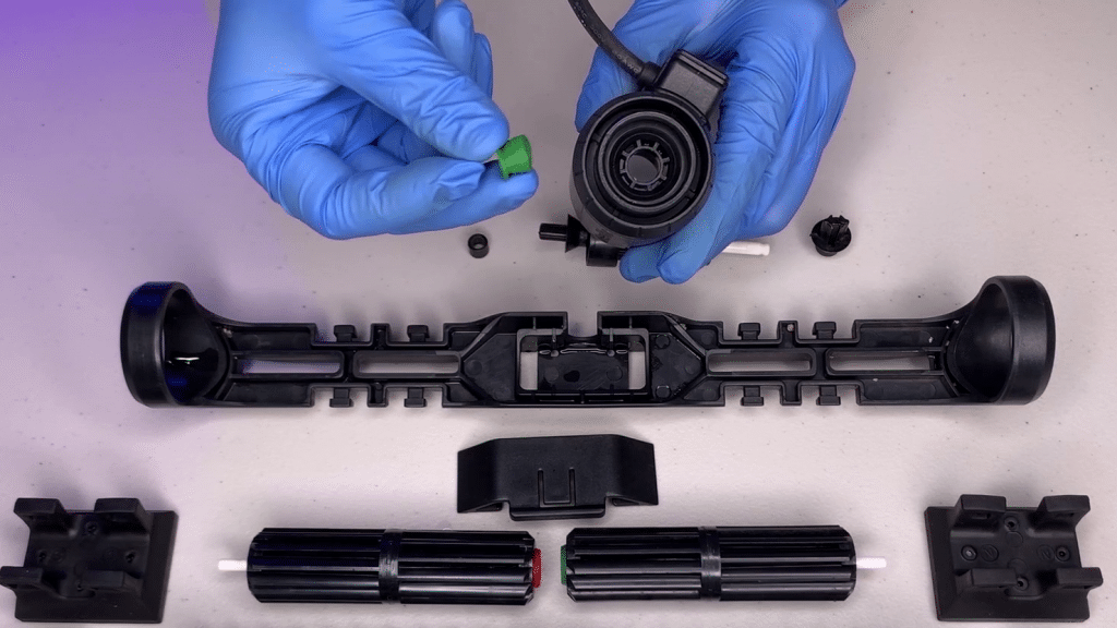 Replace the green impellor bushing