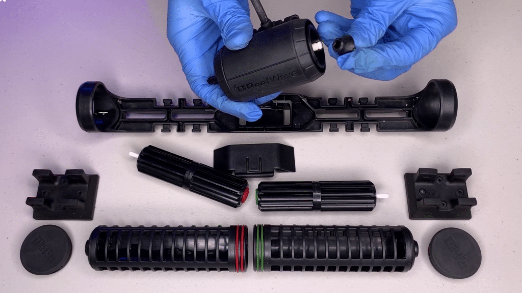 Re-insert the rotor shaft