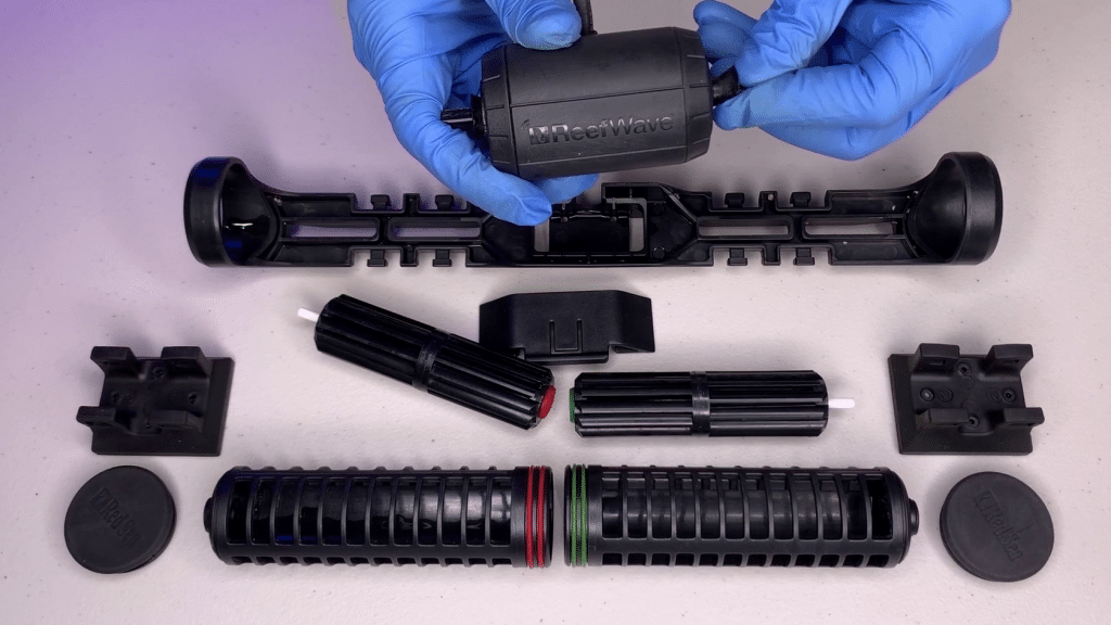 Replace the green impeller connector.