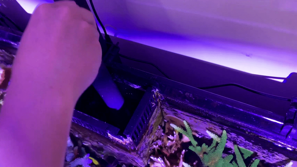 Install the two downflow pipes