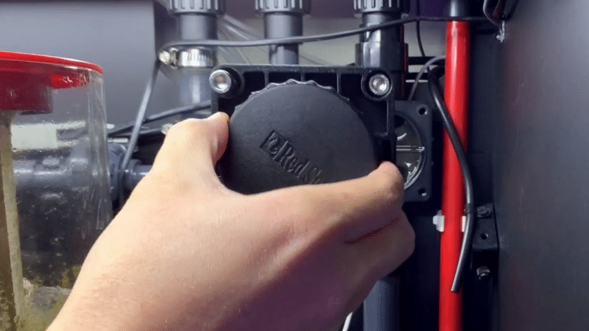 Pull the valve assembly away
